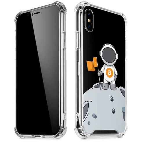 Bitcoin Astronaut iPhone XS Max Clear Case